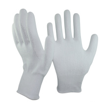 NMSAFETY coupe niveau 3 blanc gants de sécurité PU / blanc HPPE résistant aux coupures gant en388 4343